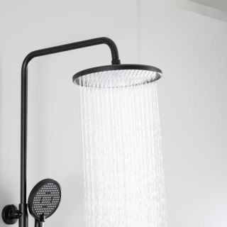 Душевая стойка Frap F2488-6 черный